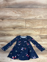 Wonder Nation Butterfly Dress Navy sz 4/5T