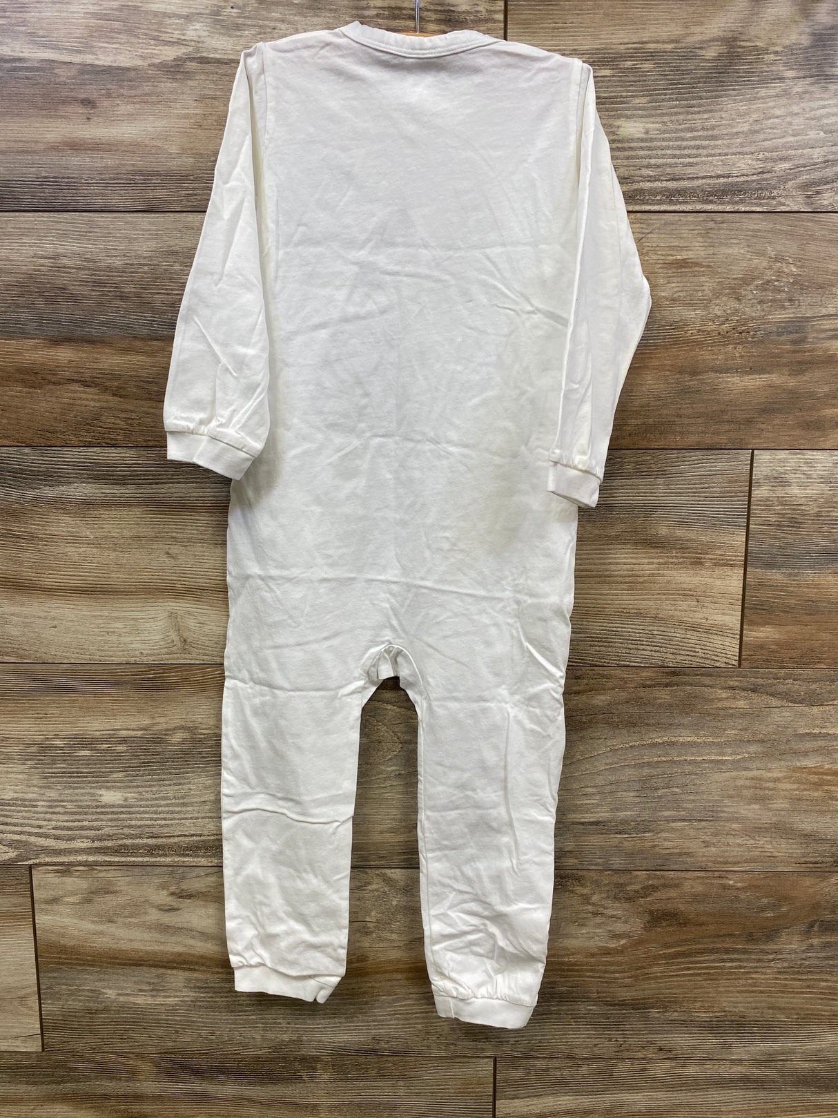 H&M Bunny Footless Sleeper White sz 2-3T