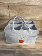 KeaBabies Original 2.0 Felt Diaper Caddy - Grey