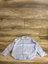 Janie & Jack The Linen Shirt Blue sz 5T