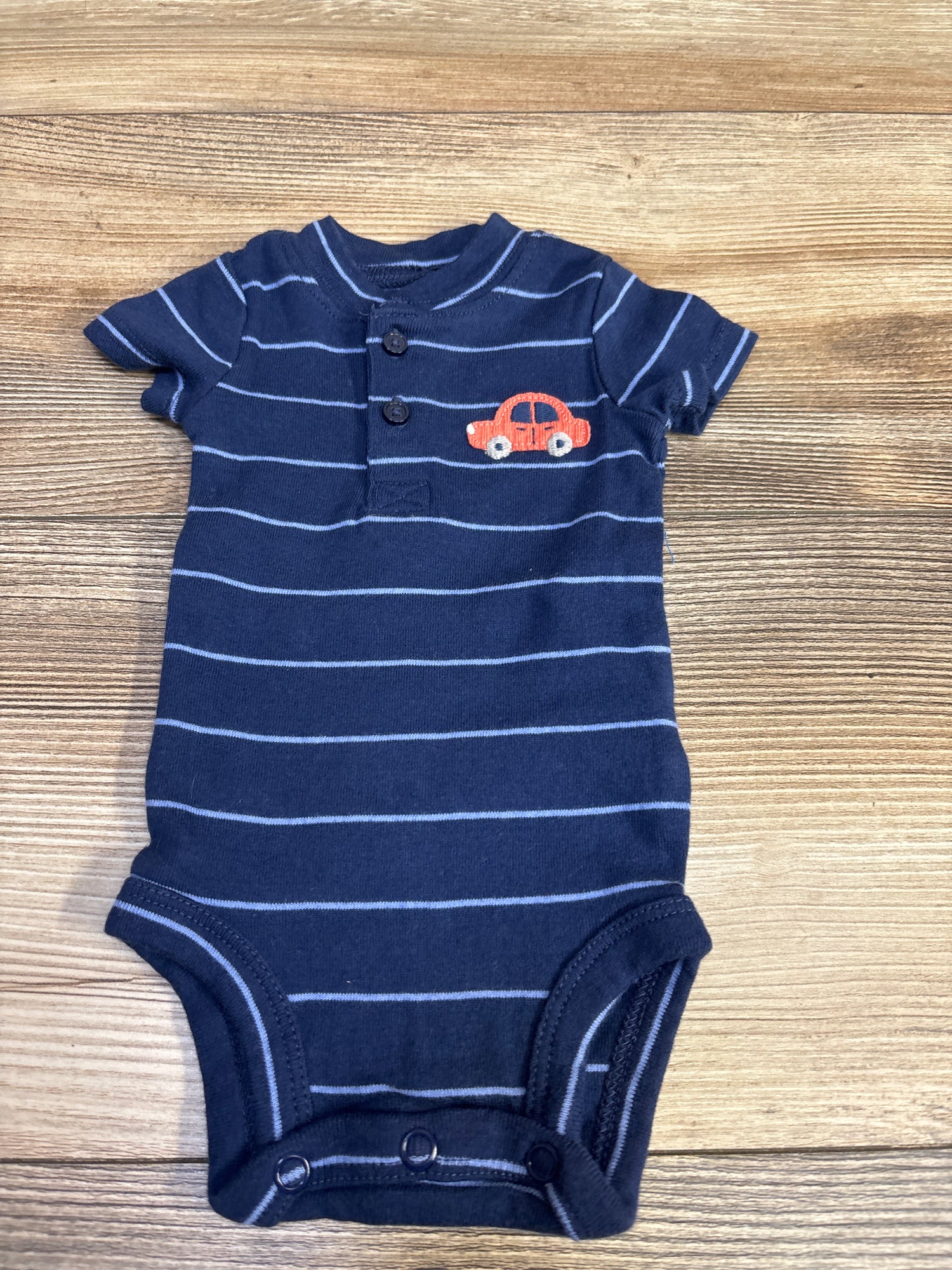 Just One You Henley Bodysuit Navy sz Newborn
