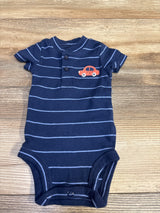 Just One You Henley Bodysuit Navy sz Newborn