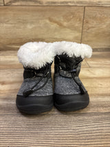 BMCITYBM Fur Lined Winter Snow Boots Grey sz 6c