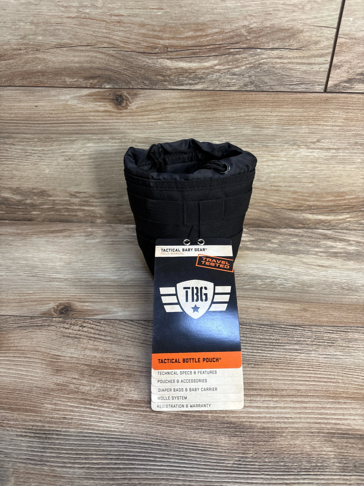 NEW Tactical Baby Gear Tactical Bottle Pouch, Black - Me n Mommy To Be