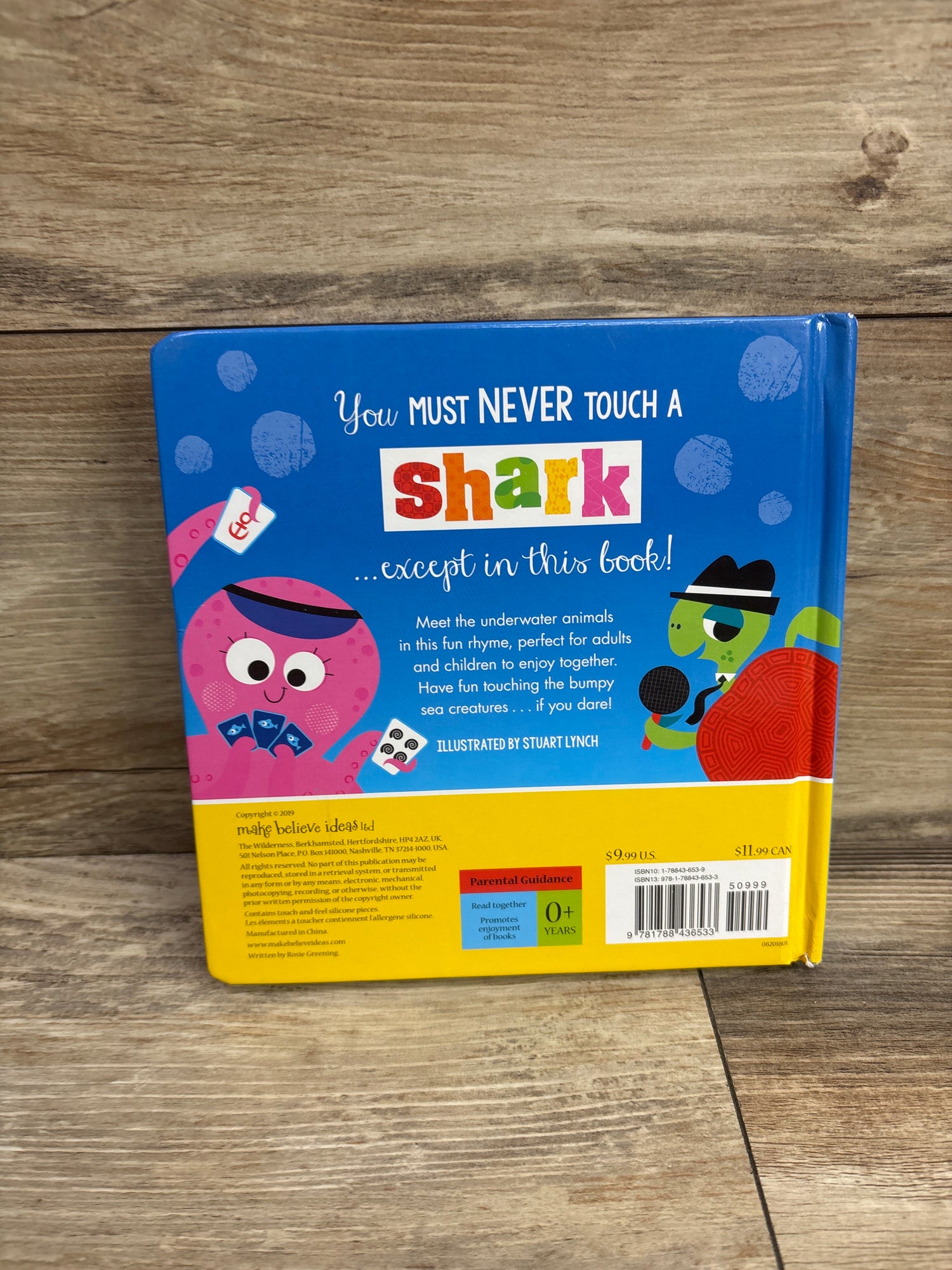 Never Touch A Shark! Board Book