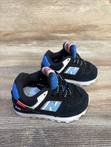 New Balance 574 Speed 'Black Cobalt' Sneakers sz 2c