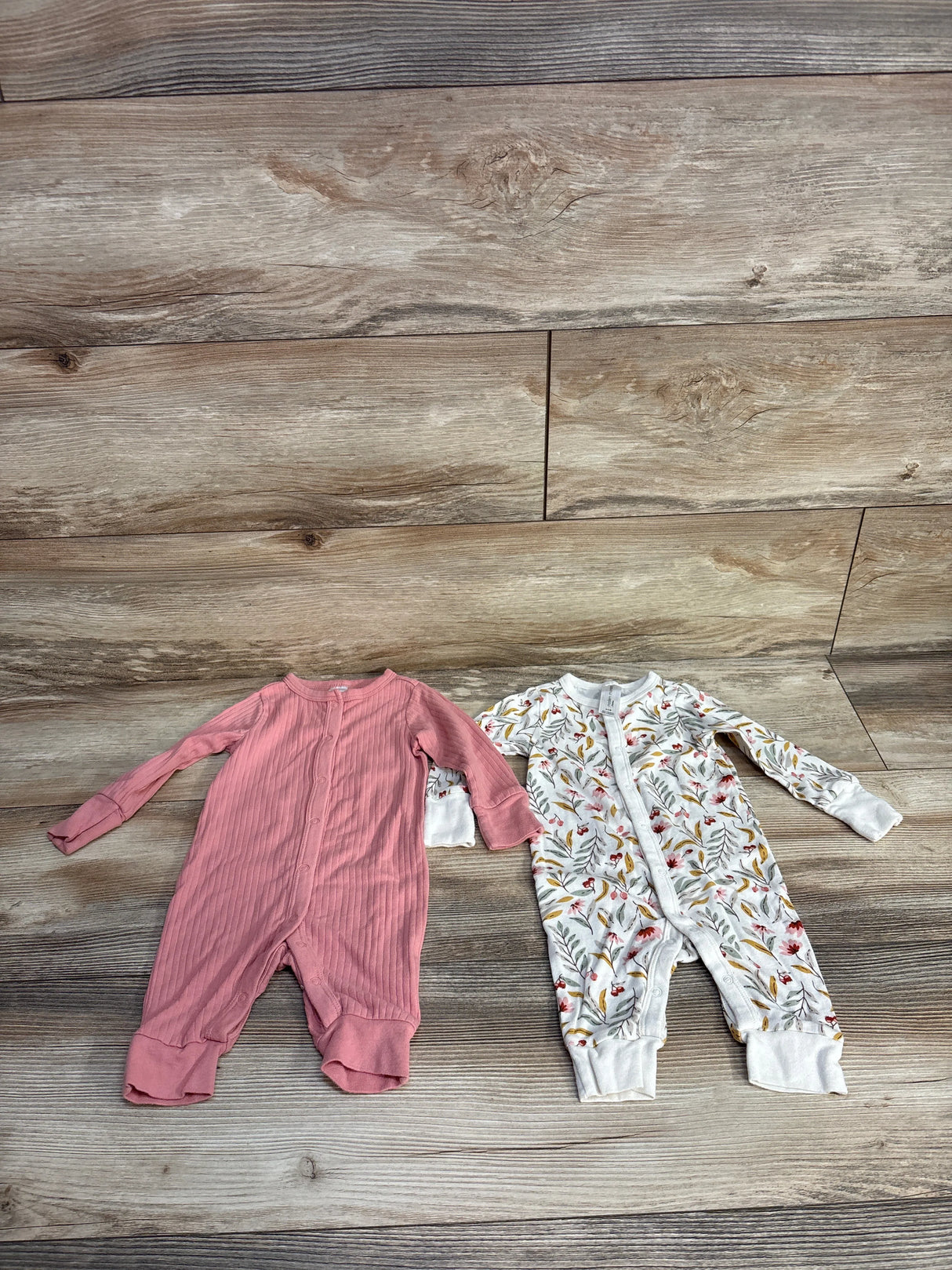 Modern Moments Coverall 2pk Pink sz 0-3m