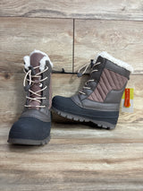 NEW All in Motion Skylar Lace-Up Winter Boots Black sz 1Y