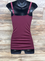 Feathers Maternity Nursing Cami Burgundy One Size - Me n Mommy To Be