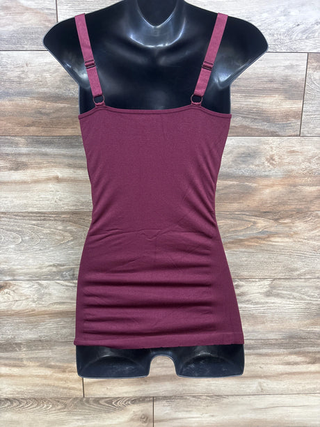 Feathers Maternity Nursing Cami Burgundy One Size - Me n Mommy To Be