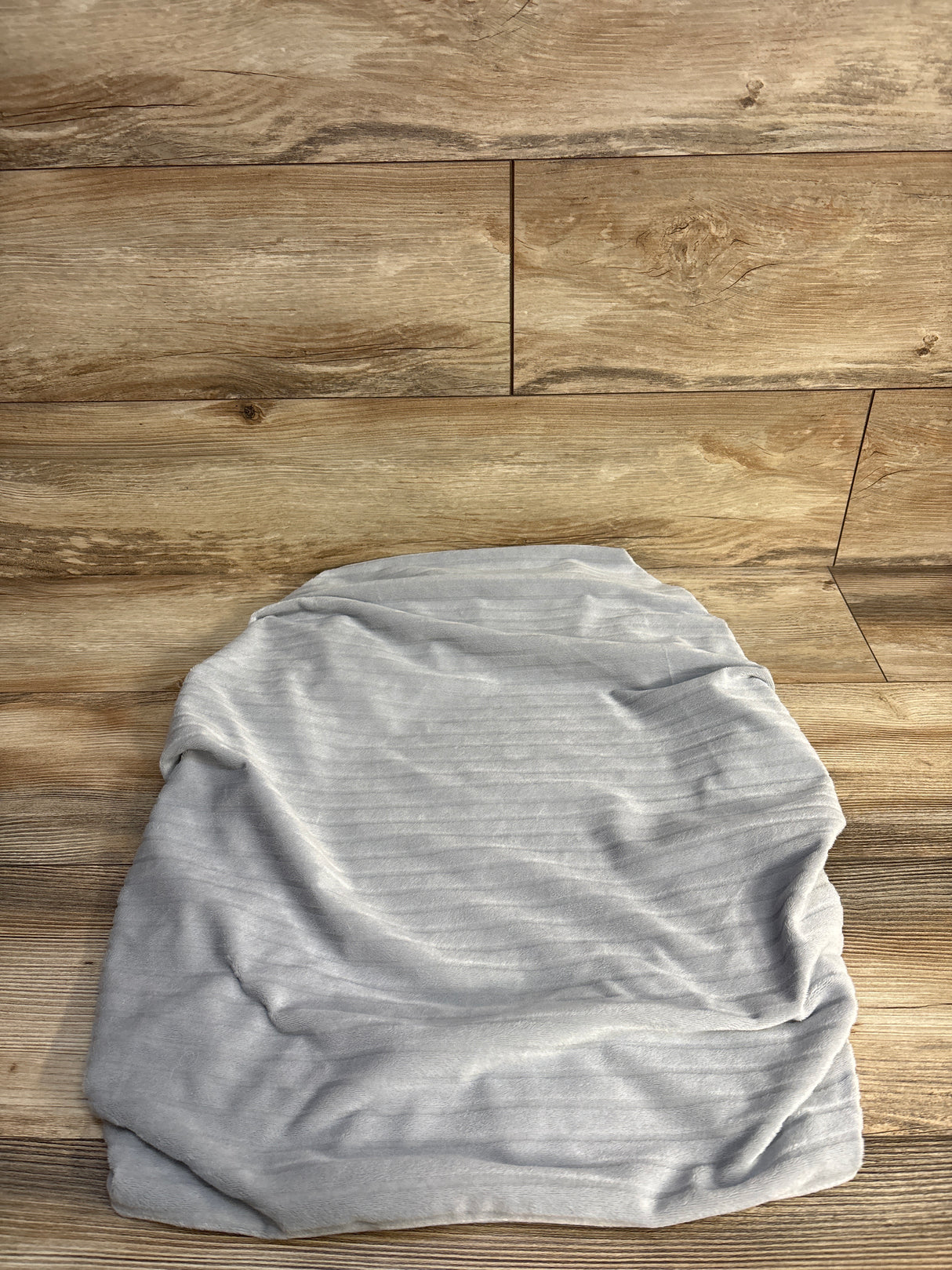 Boppy Changing Pad Cover, Gray Ribbed Minky