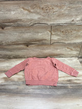 Terry Cloth Sweatshirt Pink sz 5T