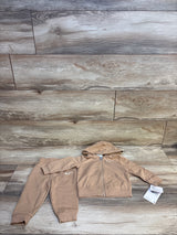 NEW Nike 2pc Zip-Up Sweatshirt & Joggers Set Beige sz 9m