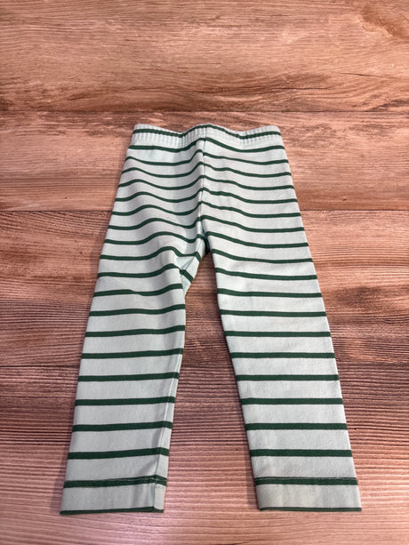 Hanna Andersson Striped Leggings Green sz 2T - Me n Mommy To Be