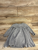 Old Navy Thermal-Knit Henley Dress Grey sz 4T