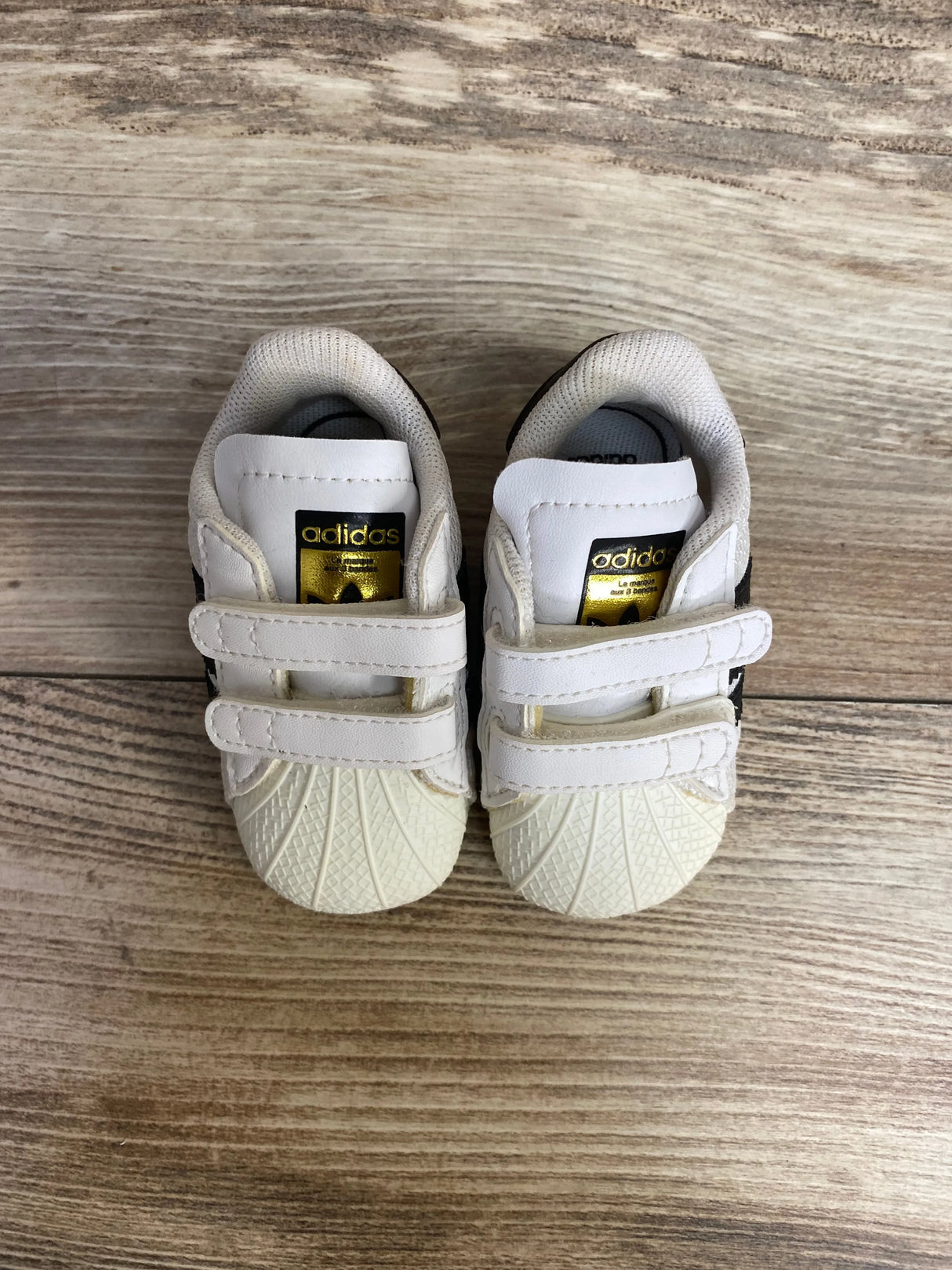 Adidas Originals Superstar Crib Shoes White sz 1c