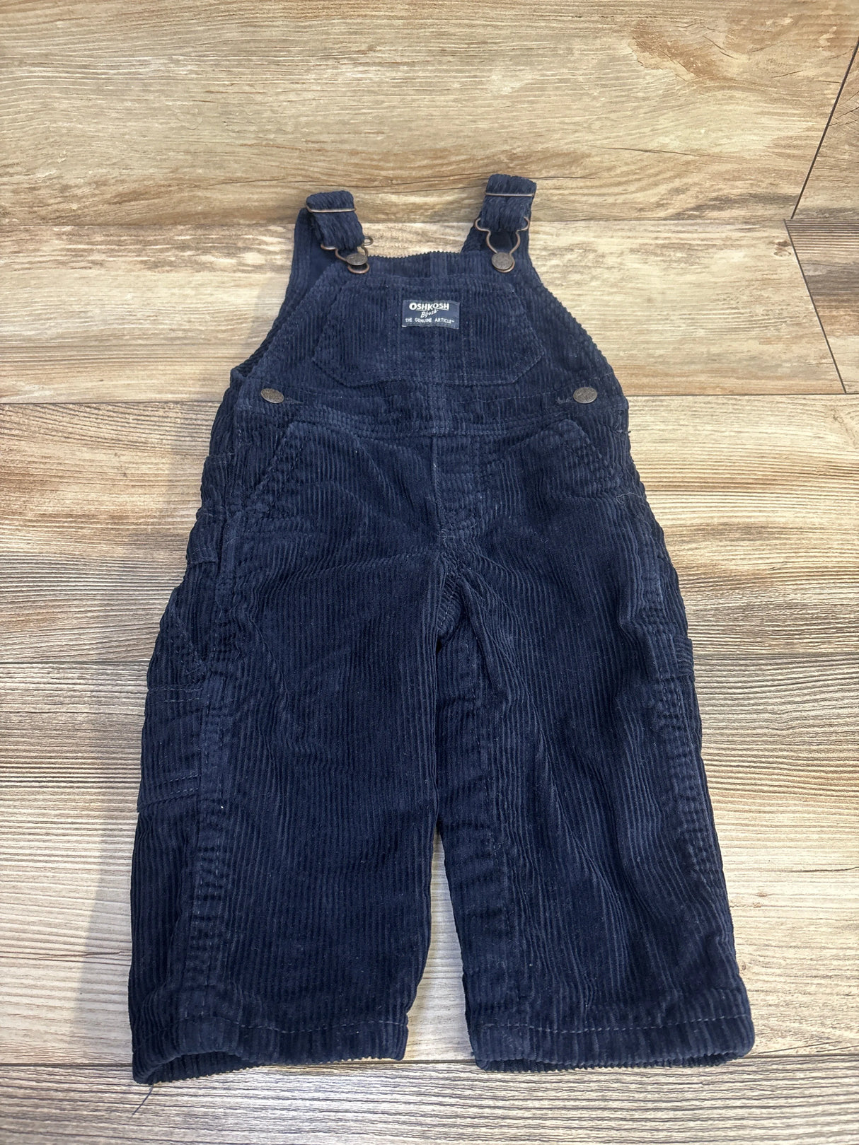 OshKosh Corduroy Overall Navy sz 9m