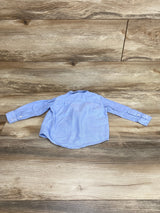 Children's Place Button Down Shirt Blue sz 12-18m