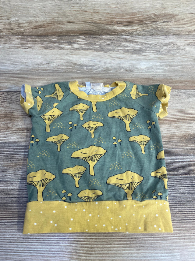 Kinder Sprouts Mushroom Shirt Green sz 3-6m - Me n Mommy To Be
