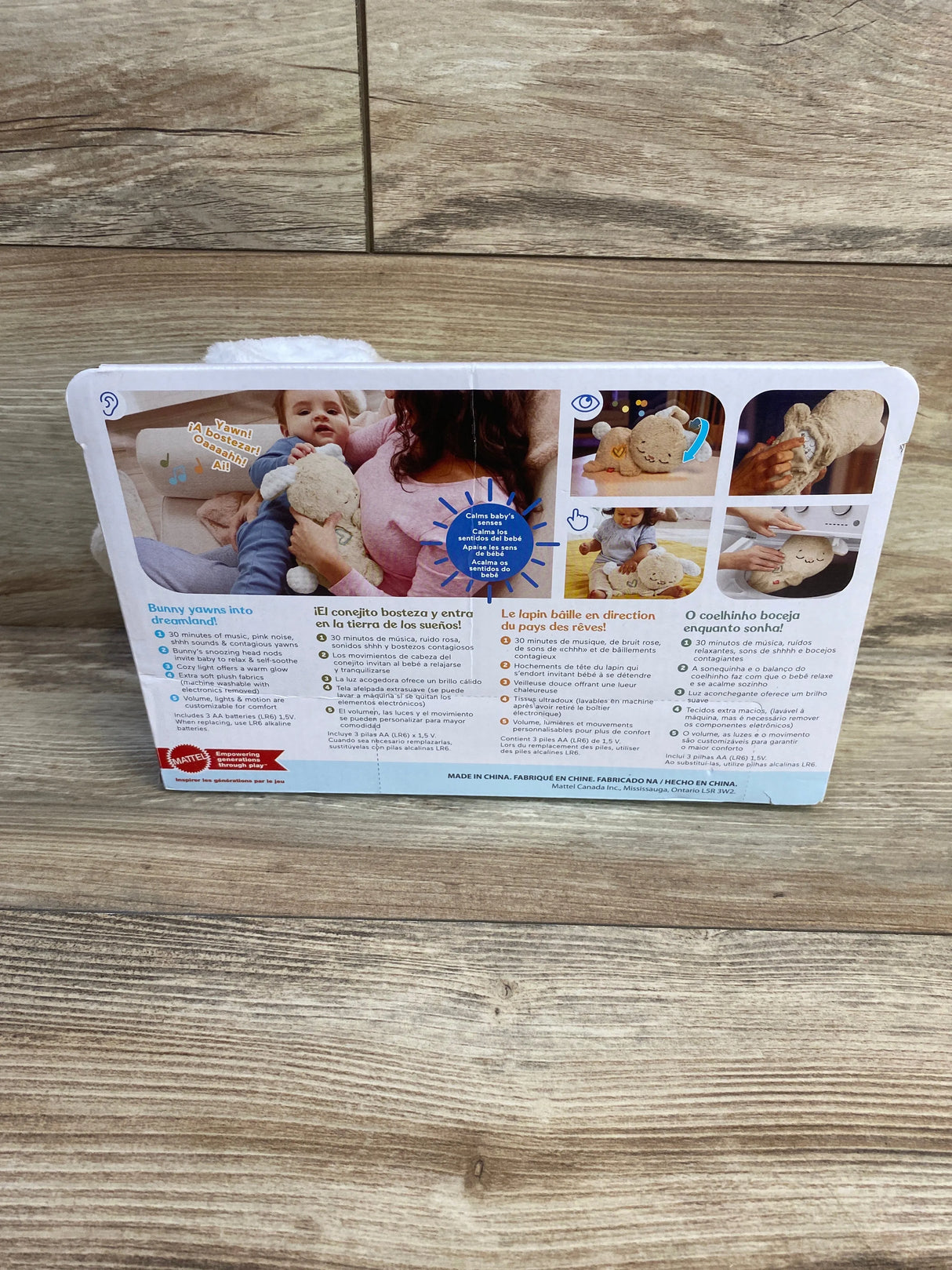 NEW Fisher Price Soothe & Settle Bunny