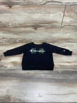 Champion Logo Sweatshirt Black sz 12m