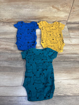 Carter's 3pk Bodysuits Blue sz Newborn