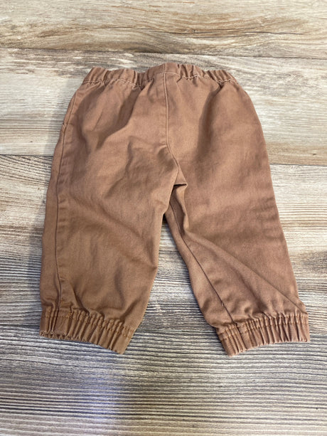 Just One You Pull On Jogger Pants Brown sz 6m - Me n Mommy To Be