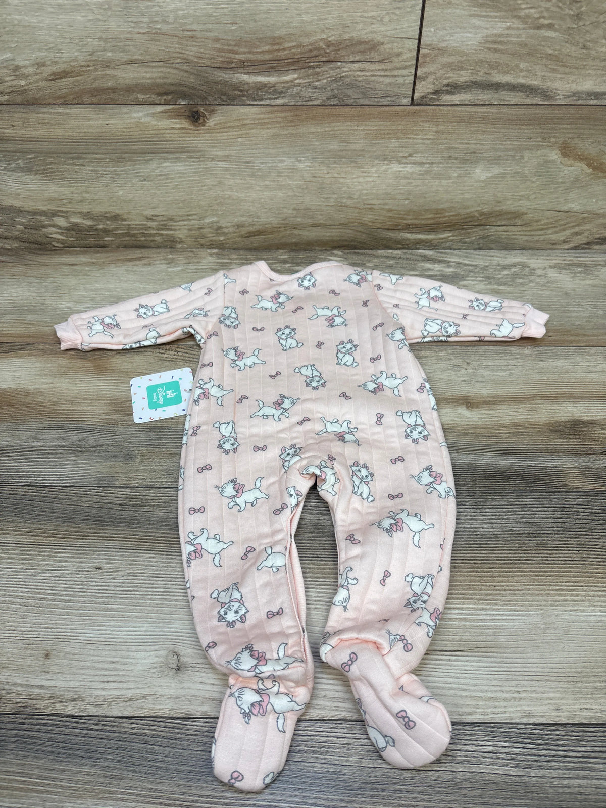 NEW Disney Baby Aristocats Snap Sleeper Pink sz 3/6m