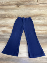 Hanna Andersson Ribbed Flare Leggings Blue sz 4T