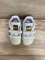 Adidas Superstar Baby Crib Shoes White Sz 3c