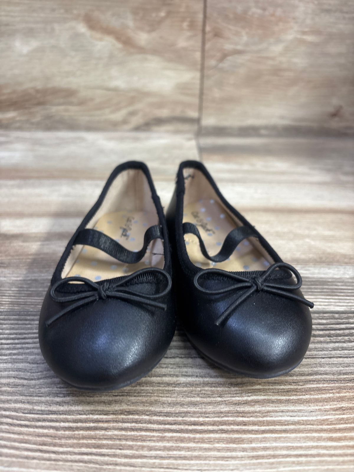 Cat & Jack Nora Ballet Flats Black sz 7c