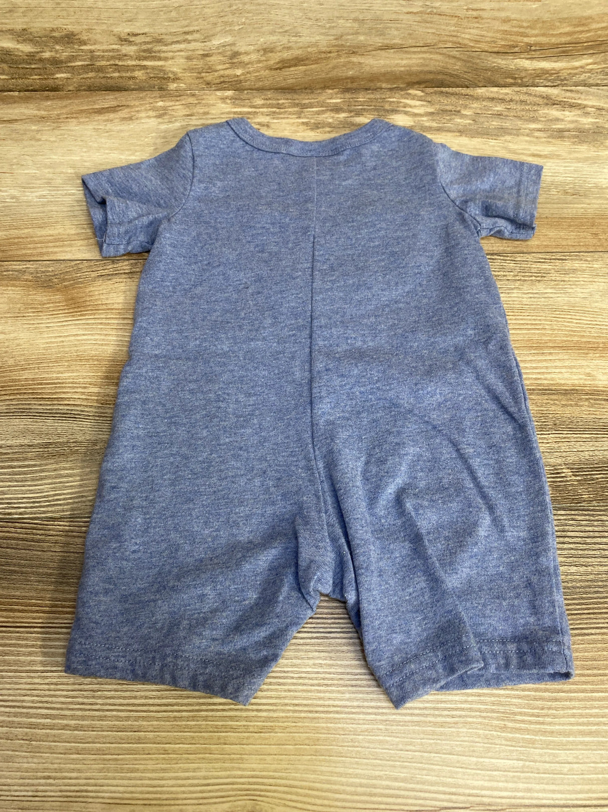 First Impression My Friend Puppy Shortie Romper Blue sz 6-9m