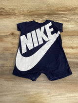 Nike Logo Shortie Romper Navy sz 3m