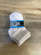 NEW Step Up Socks White 3pk sz 2-3