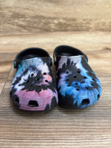 Crocs Classic Tie Dye Clogs Black sz 10c - Me n Mommy To Be