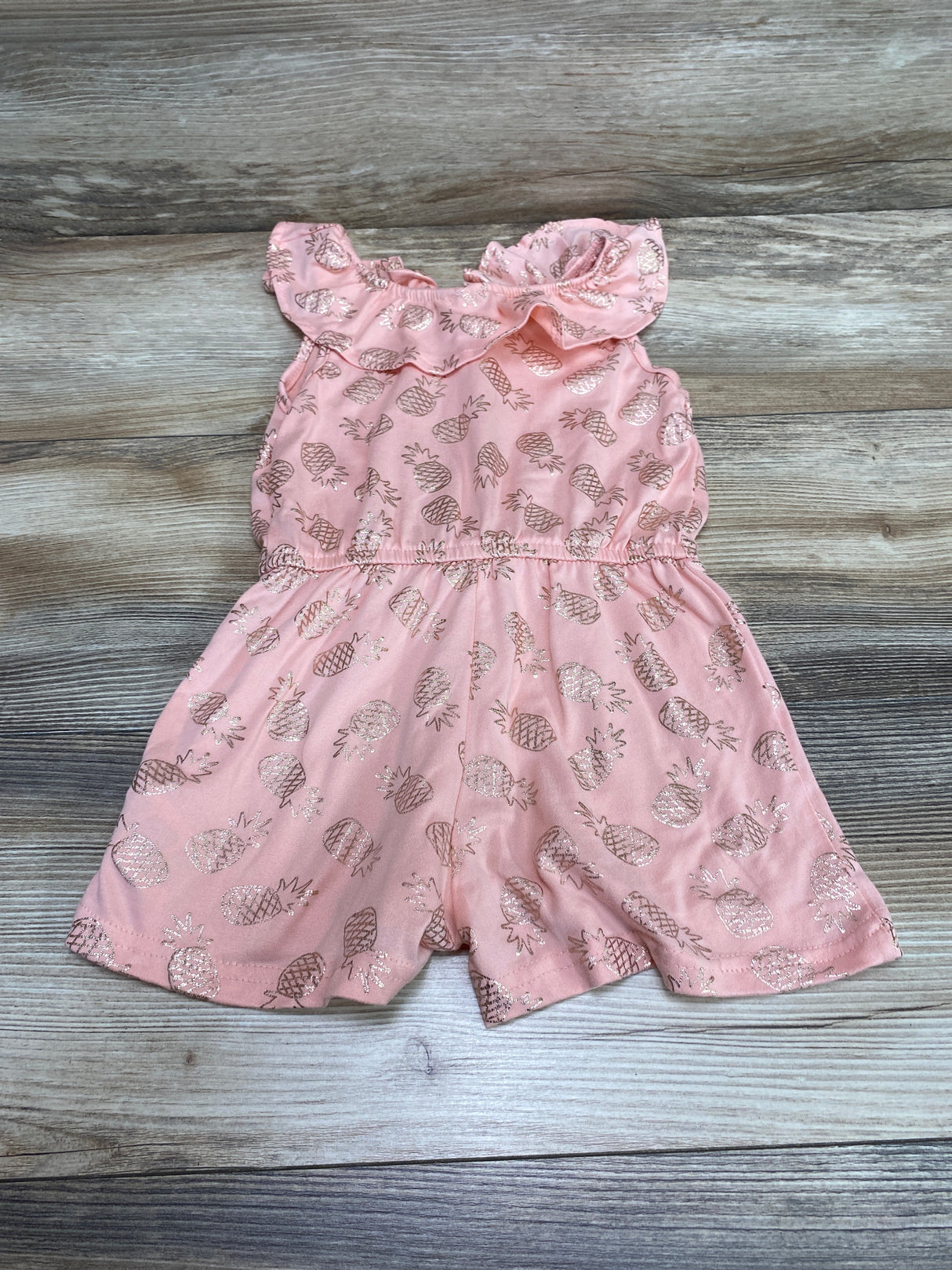 Picapino Pineapple Print Romper Pink sz 4T