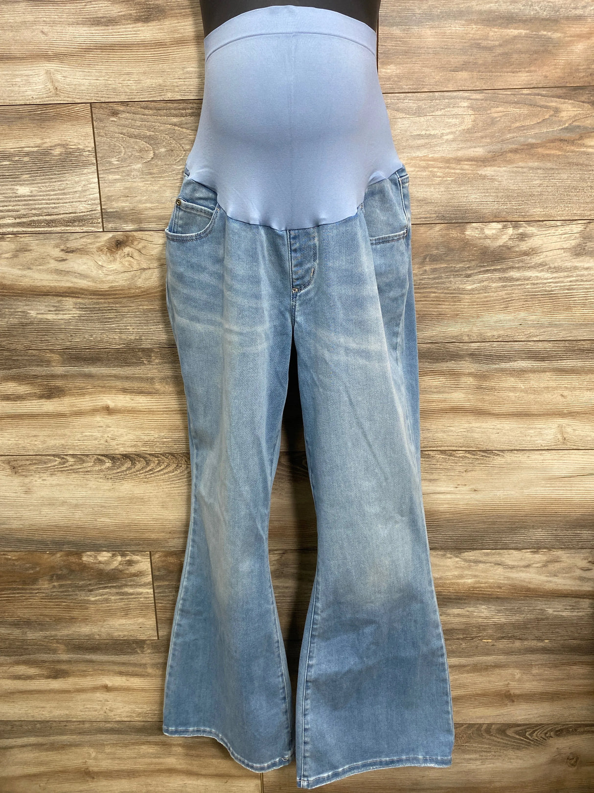 Sonoma Maternity Full Panel Jeans Blue sz Large