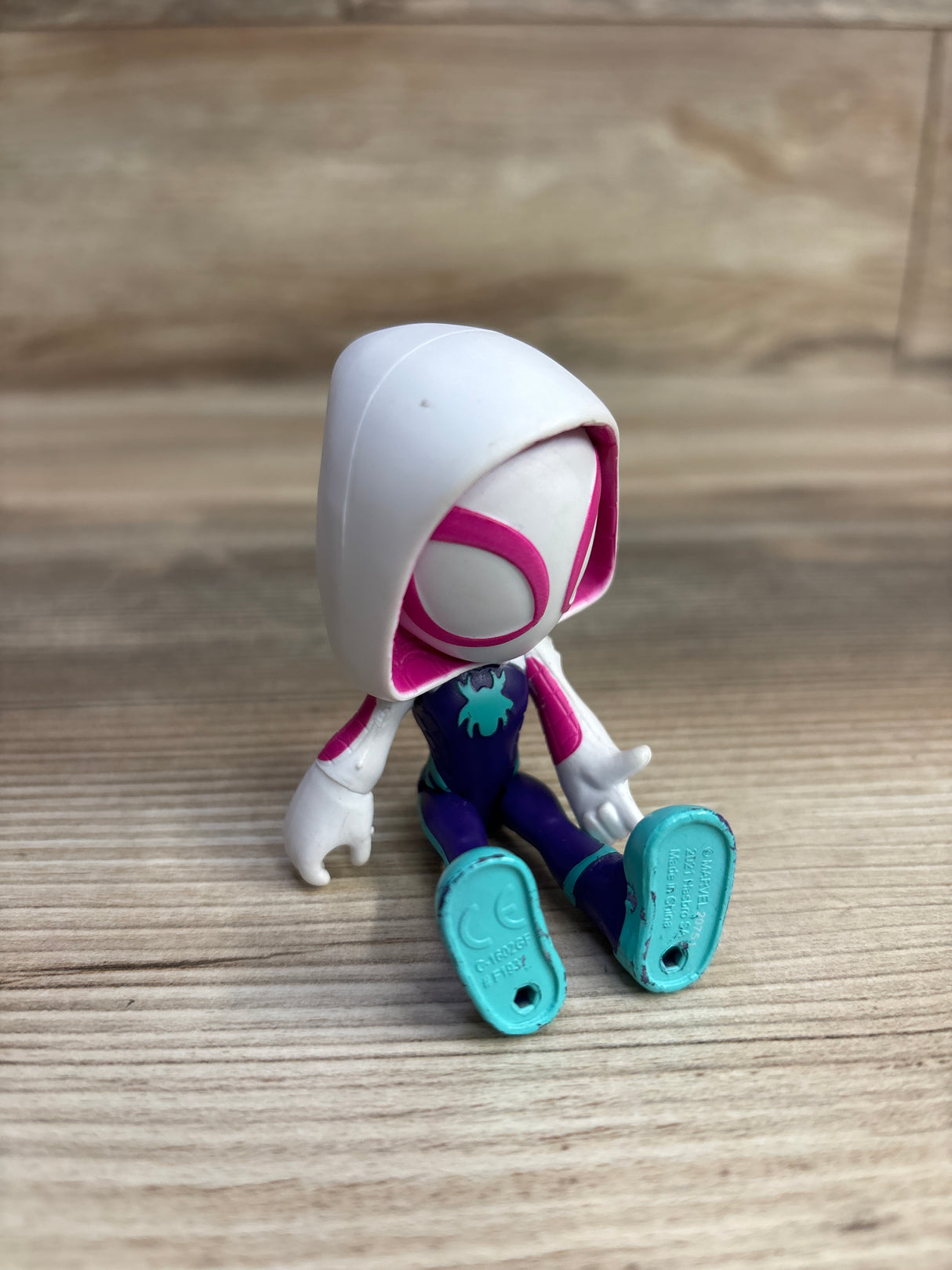 Marvel Spidey & His Amazing Friends Ghost-Spider Action Figure & Copter-Cycle Vehicle