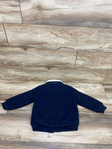 Old Navy Sherpa-Trim Zip-Front Bomber Jacket Navy sz 4T