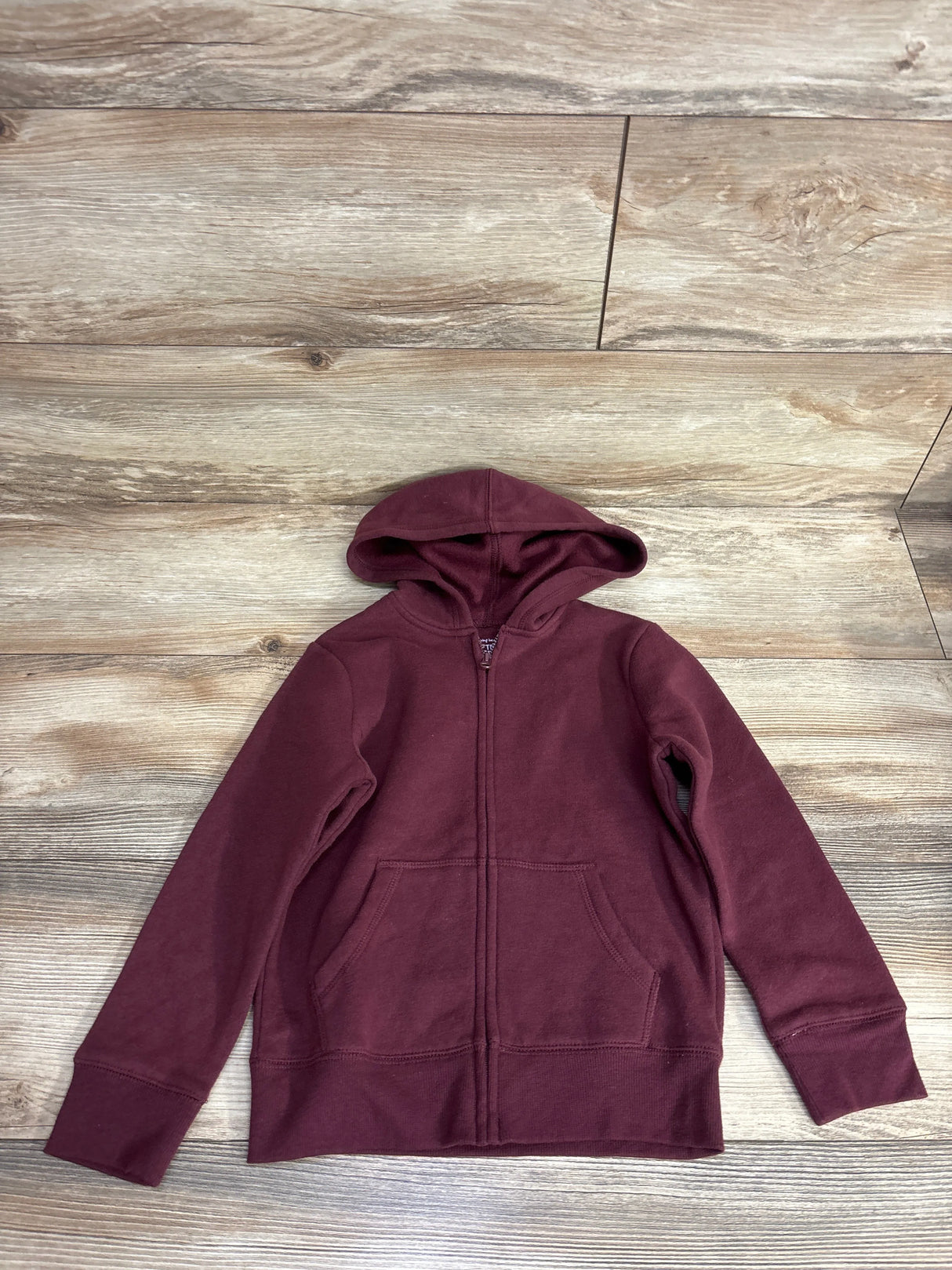 Jumping Beans Full Zip Hoodie Burgundy sz 5T