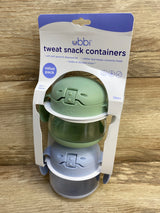NEW Ubbi Tweat Snack Container, 2pk