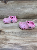 Crocs Classic Glitter Clogs Pink Sz 5c