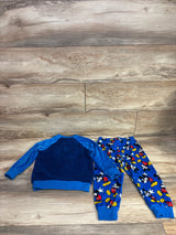 Disney Mickey Mouse Sweatshirt and Jogger 2pc Set Blue sz 3T