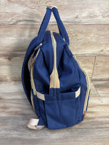ROSEGIN Diaper Bag Backpack with Changing Pad - Navy