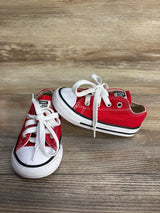 Converse Chuck Taylor All Star Low Top Sneakers Red sz 6c