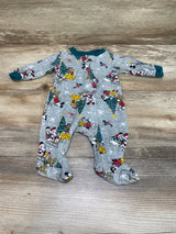 Disney Mickey & Friends Christmas Sleeper Grey sz Newborn - Me n Mommy To Be