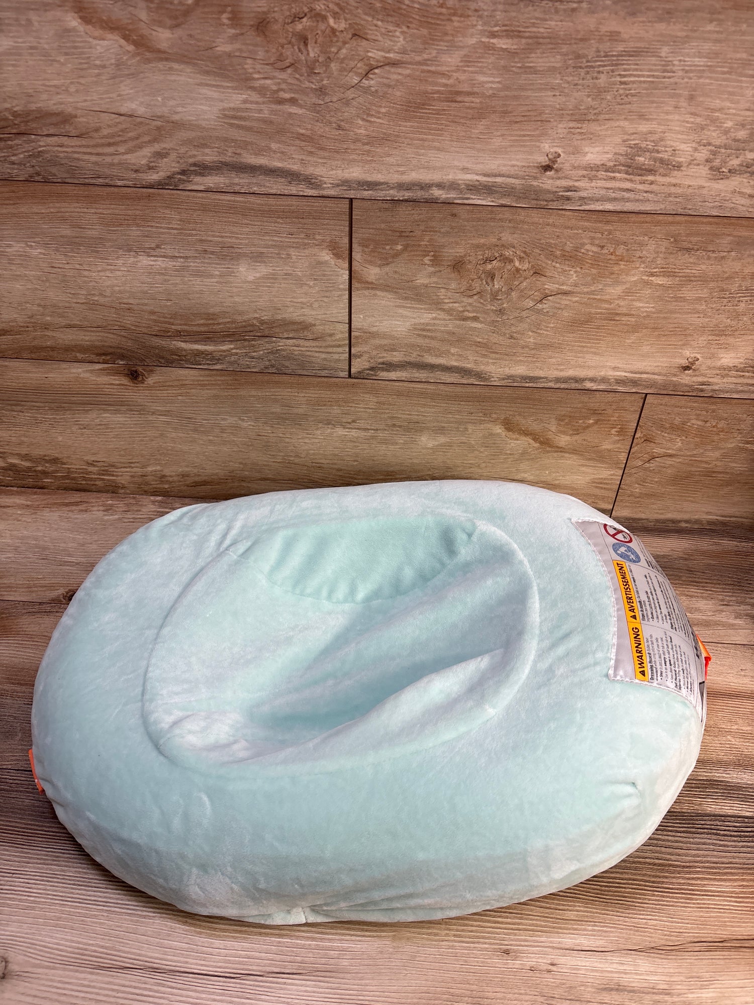 Boon Puff Inflatable Baby Bather with Quick Dry Microfleece Cover