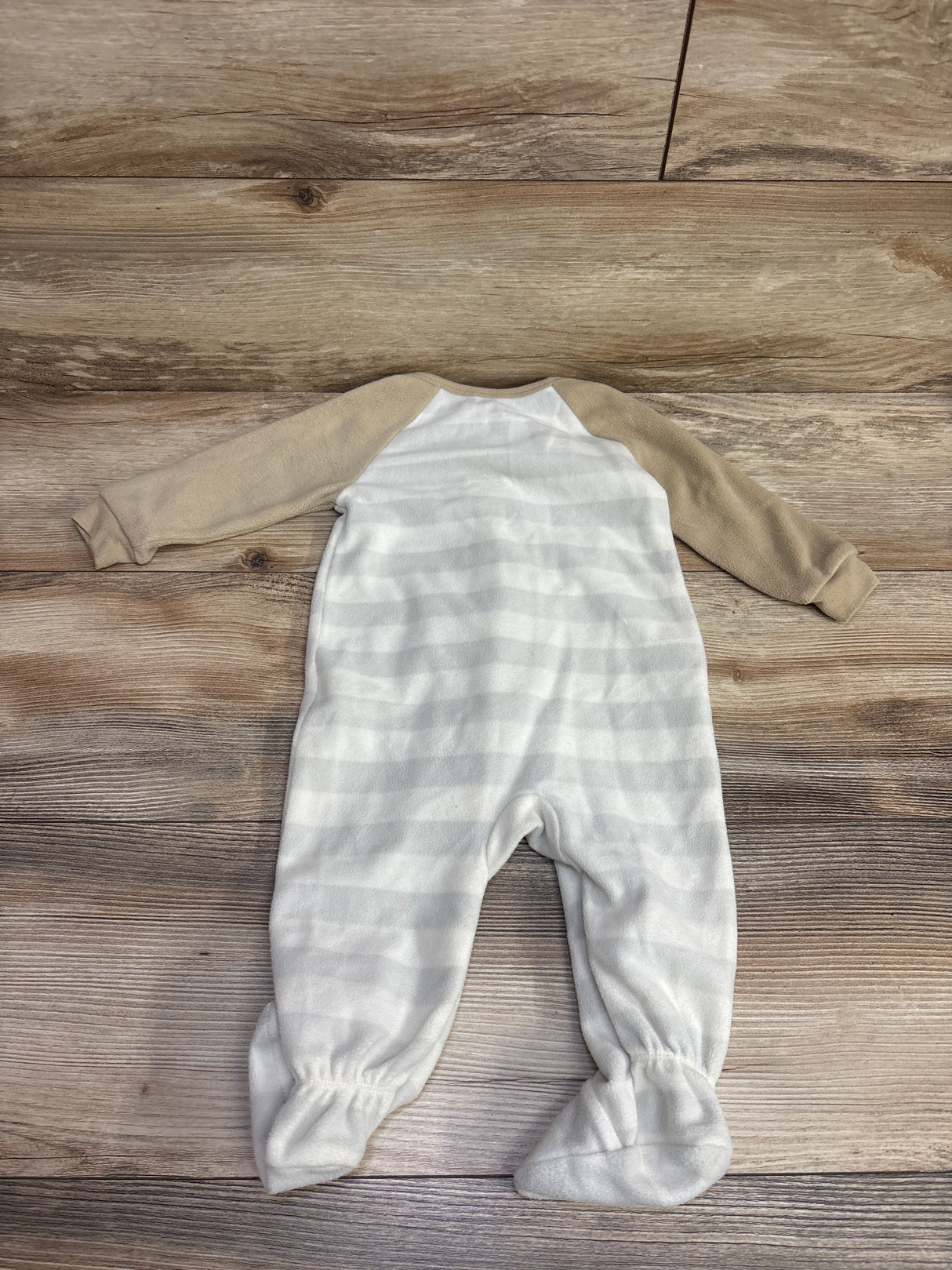 Kids Headquarters Dino Sleepy Saurus Blanket Sleeper Tan sz 9m