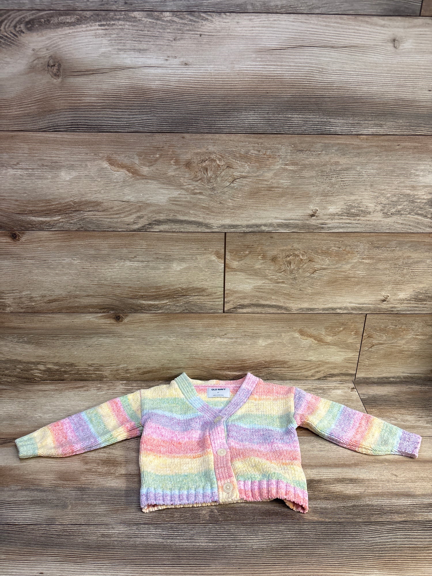 Old Navy Textured Ombre Cardigan Pink sz 2T