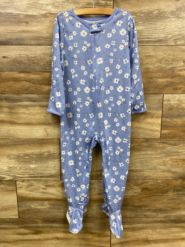Just One You Floral Sleeper Blue sz 3T - Me n Mommy To Be